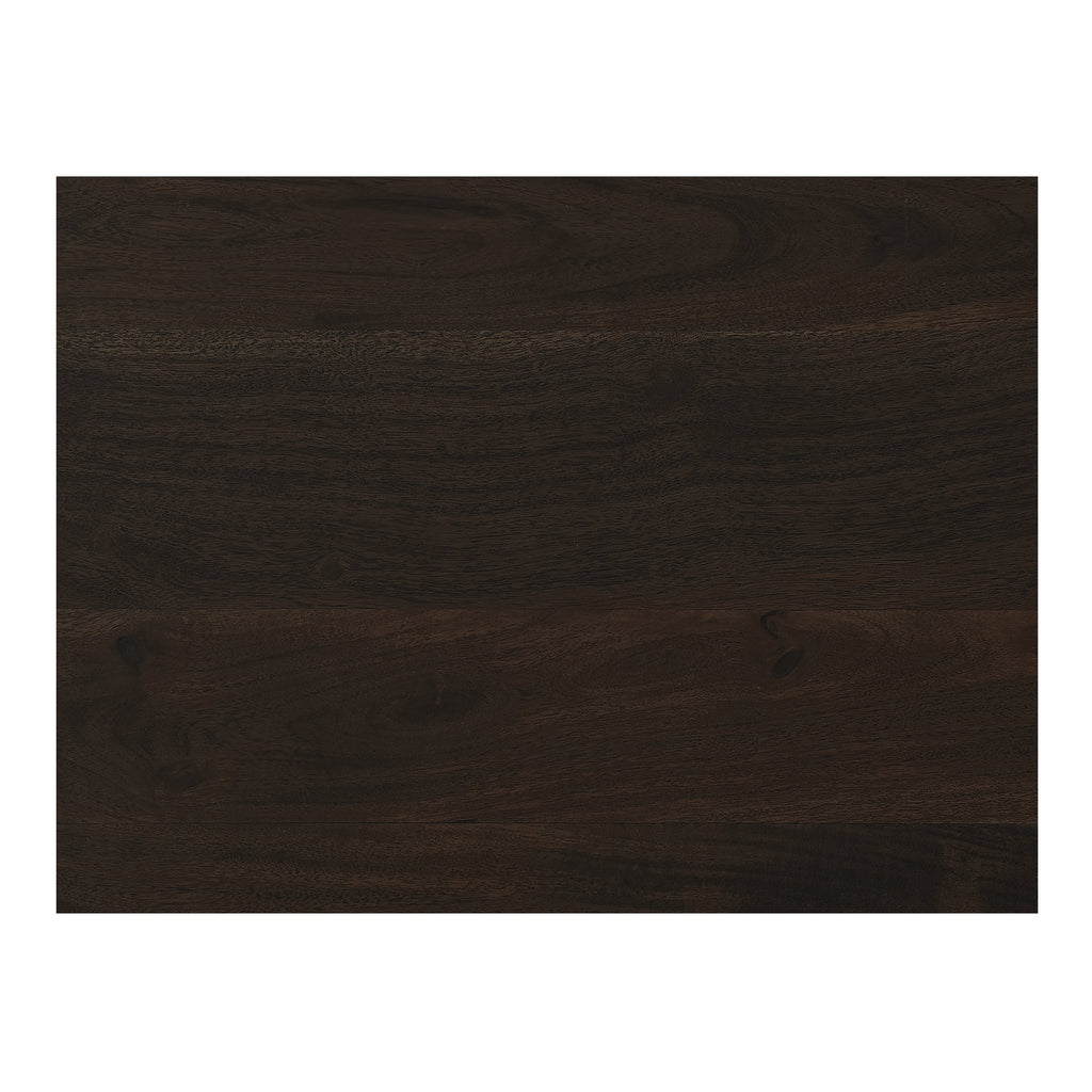 Madagascar King Platform Bed Dark Brown