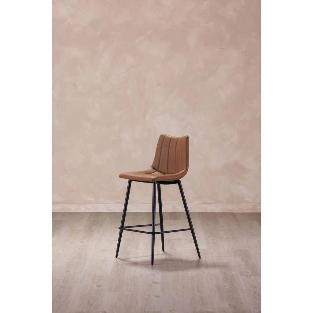 Alibi Counter Stool Tan - Set Of Two