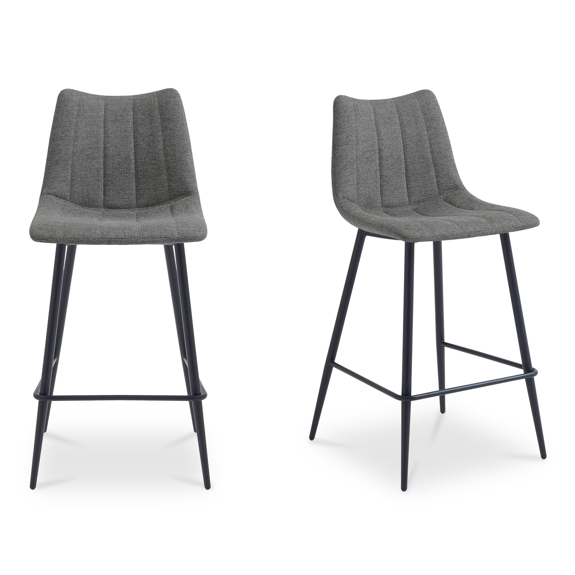 Alibi Counter Stool Dark Grey-Set of Two