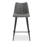 Alibi Counter Stool Dark Grey-Set of Two