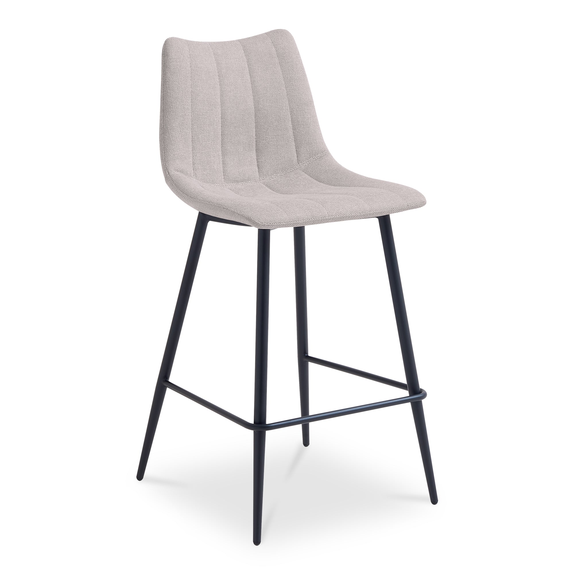 Alibi Counter Stool Beige-Set of Two