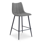 Alibi Bar Stool Dark Grey-Set of Two