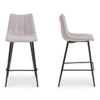 Alibi Bar Stool Beige-Set of Two