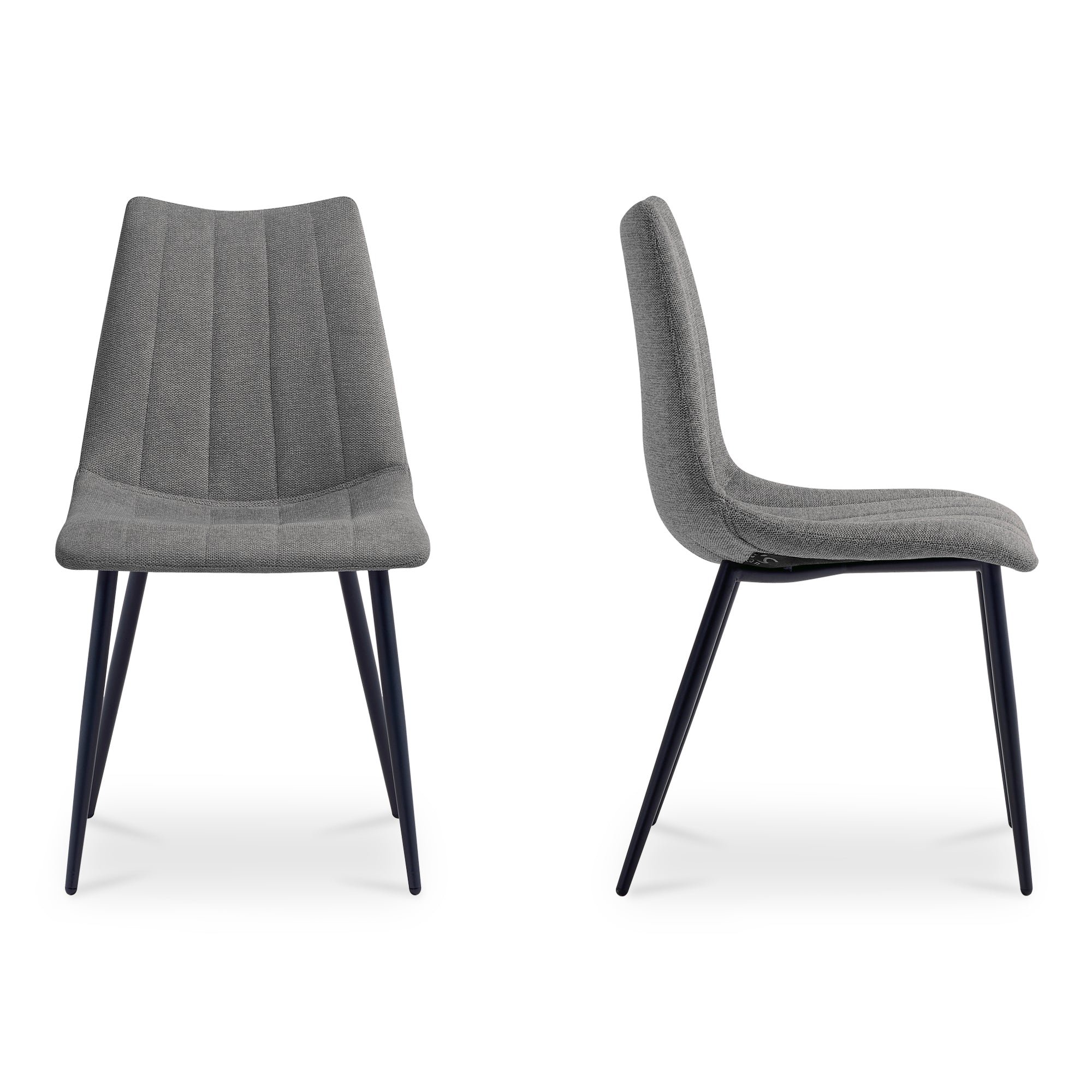 Alibi Dining Chair Dark Grey-Set of Two