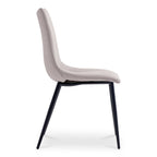 Alibi Dining Chair Beige-Set of Two
