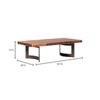 Bent Coffee Table Brown