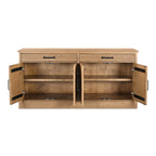 Tade 2 Drawer Sideboard Honey Pine