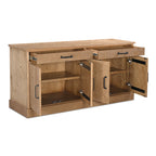 Tade 2 Drawer Sideboard Honey Pine