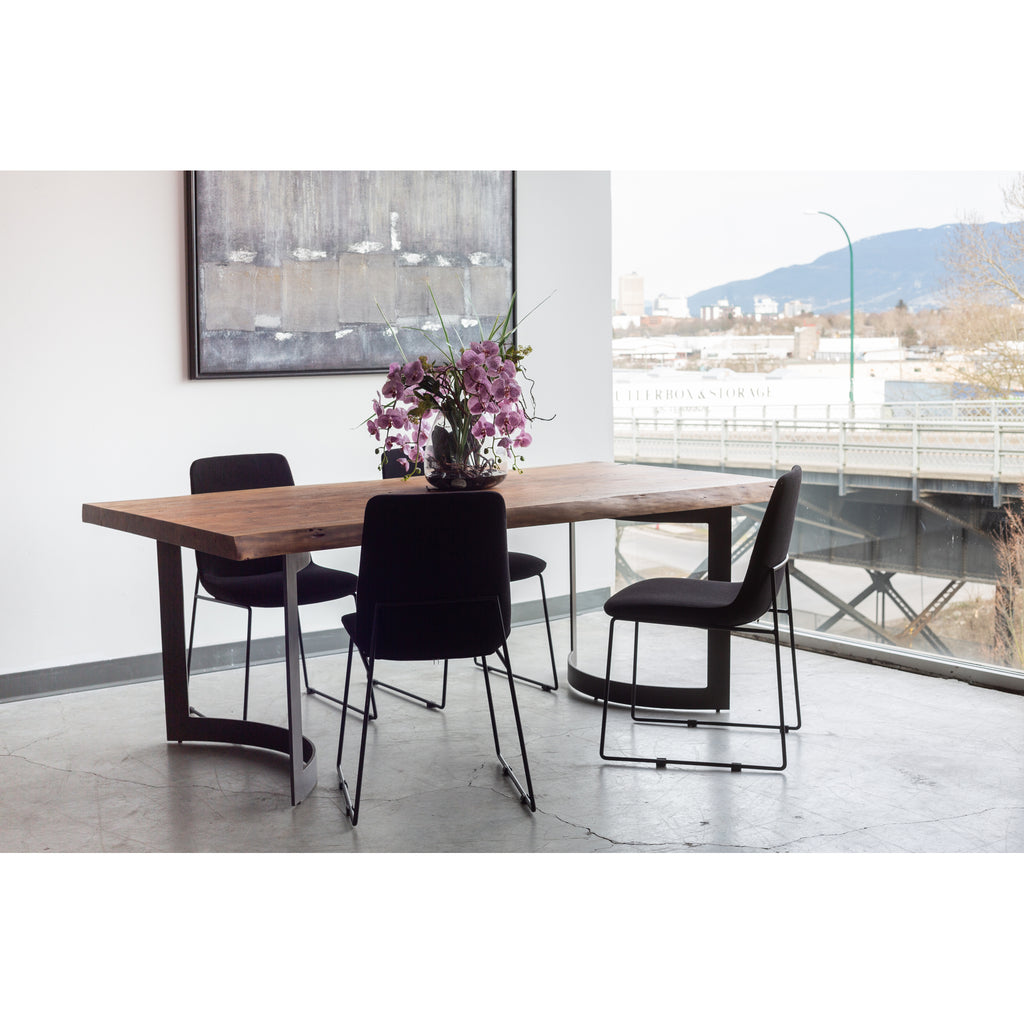 Bent Dining Table Extra Small Brown