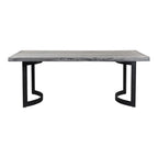 Bent Dining Table Extra Small Grey