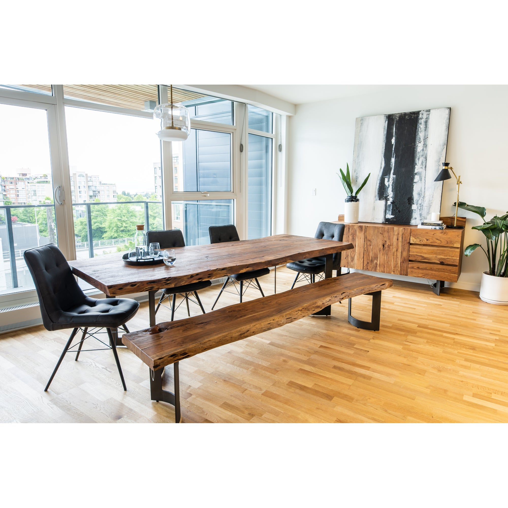Bent Sideboard 
Brown