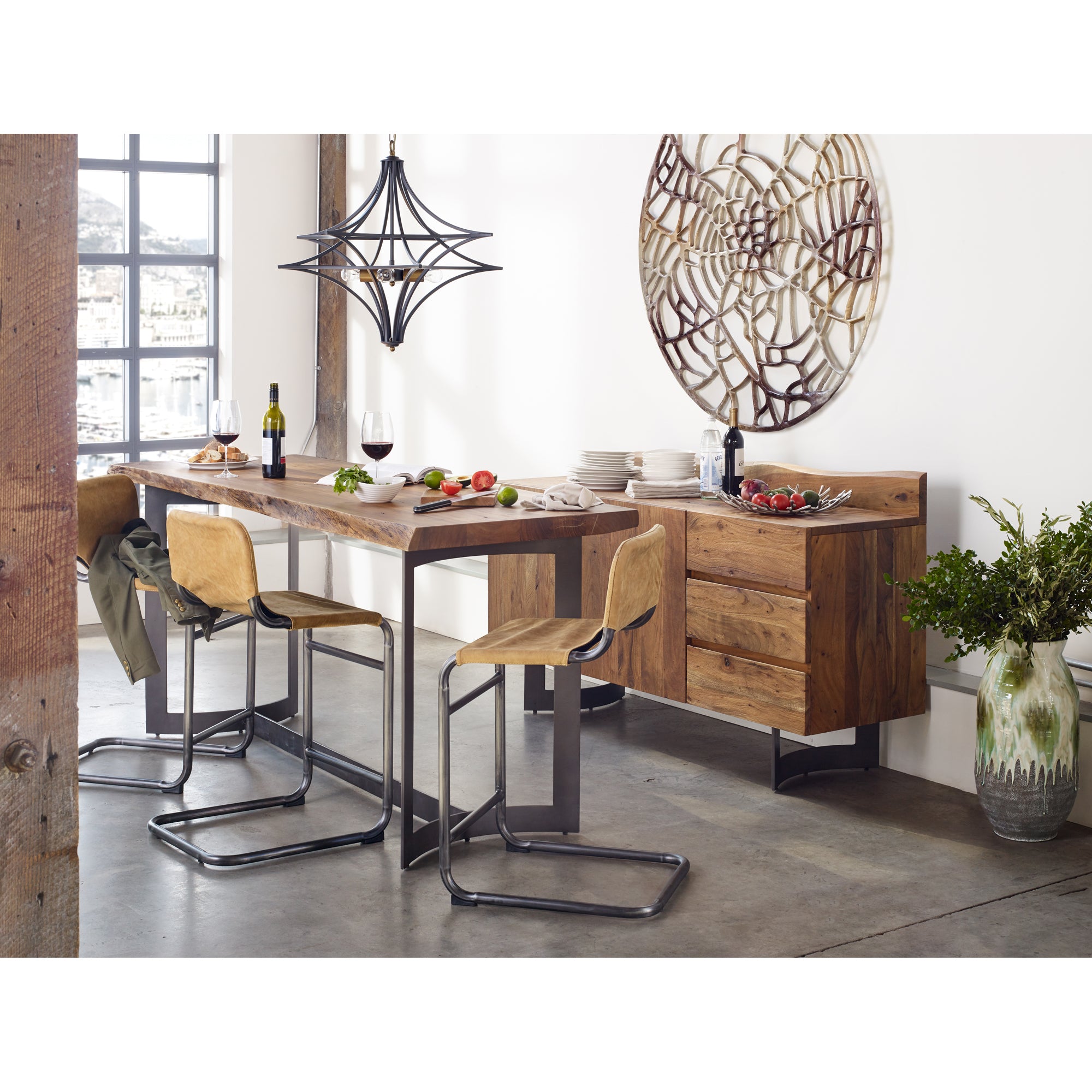 Bent Sideboard 
Brown