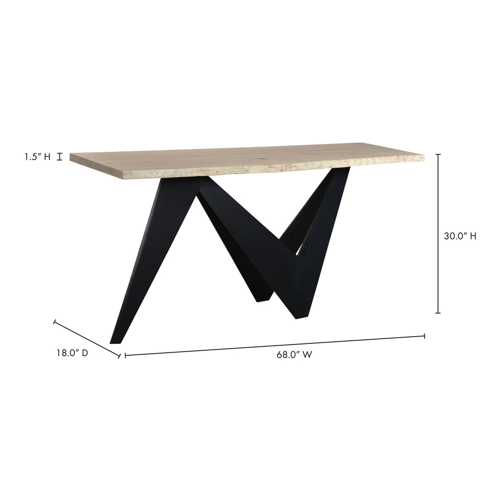 Bird Console Table Natural