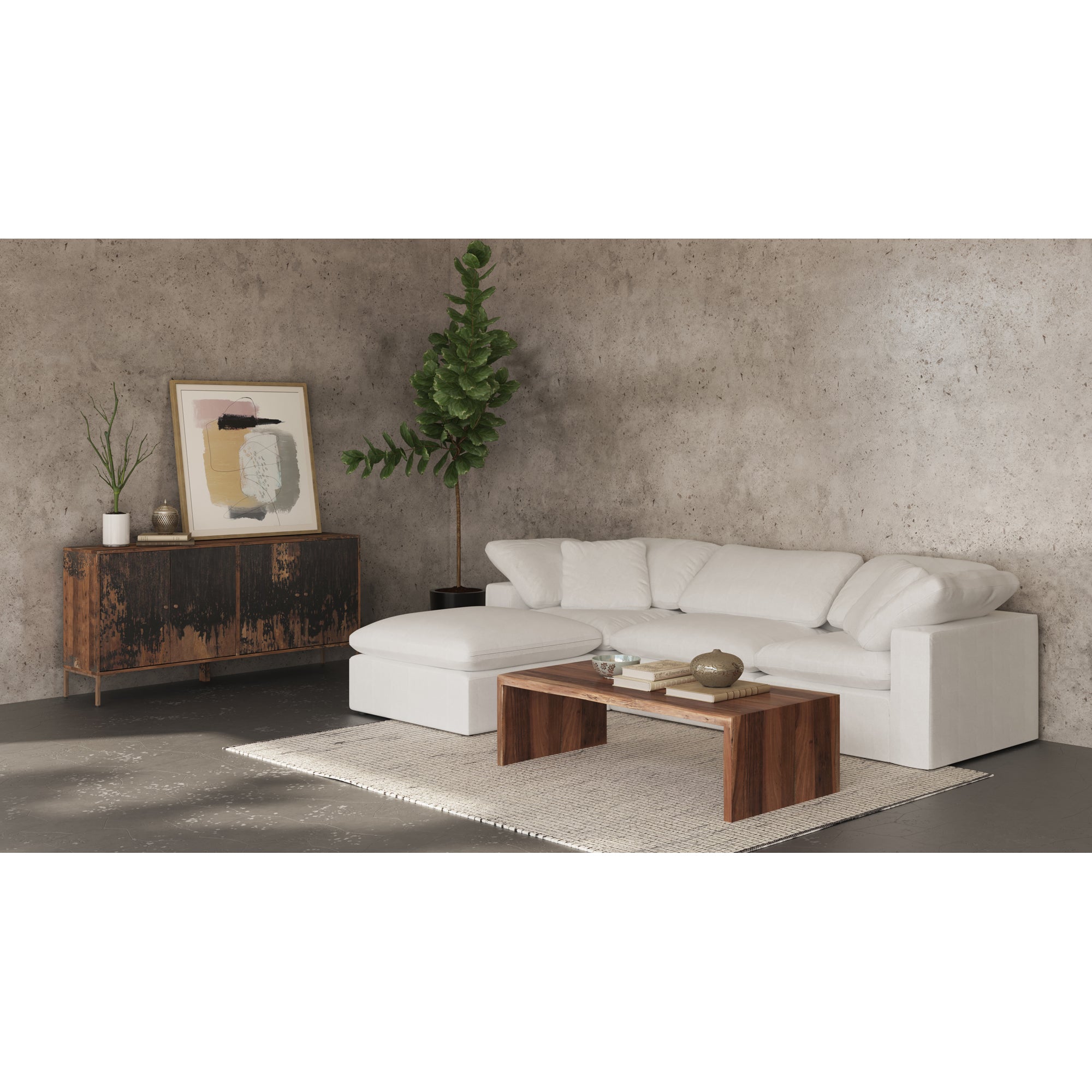 Tyrell Coffee Table Natural Brown