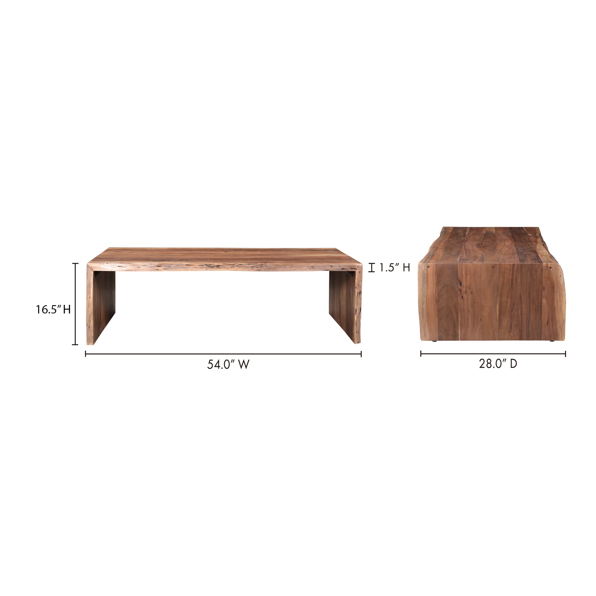 Tyrell Coffee Table Natural Brown