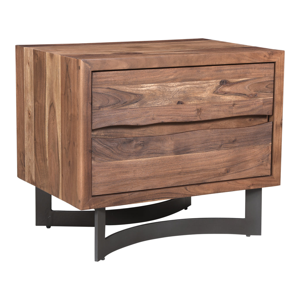 Bent Nightstand Brown