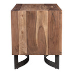 Bent Nightstand Brown