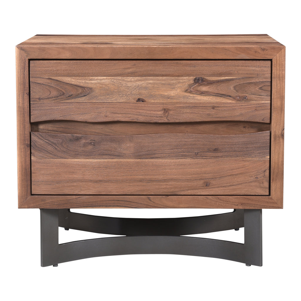 Bent Nightstand Brown