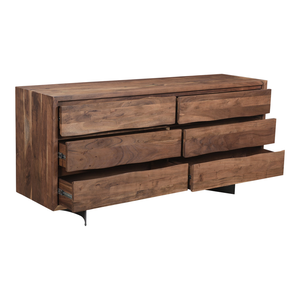 Bent Dresser Brown