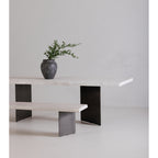 Evans Dining Bench White