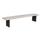 Evans Dining Bench White