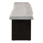 Evans Dining Bench White