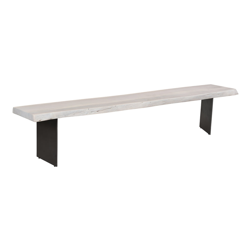 Evans Dining Bench White
