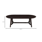 Trie Coffee Table Dark Brown