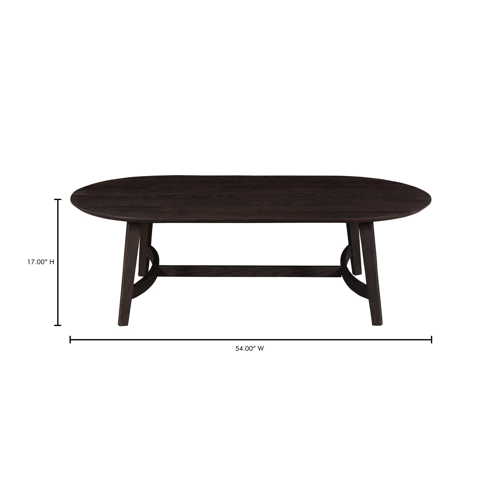 Trie Coffee Table Dark Brown