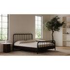 Vivian Queen Bed Dark Brown