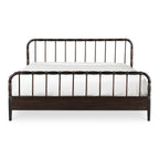 Vivian Queen Bed Dark Brown