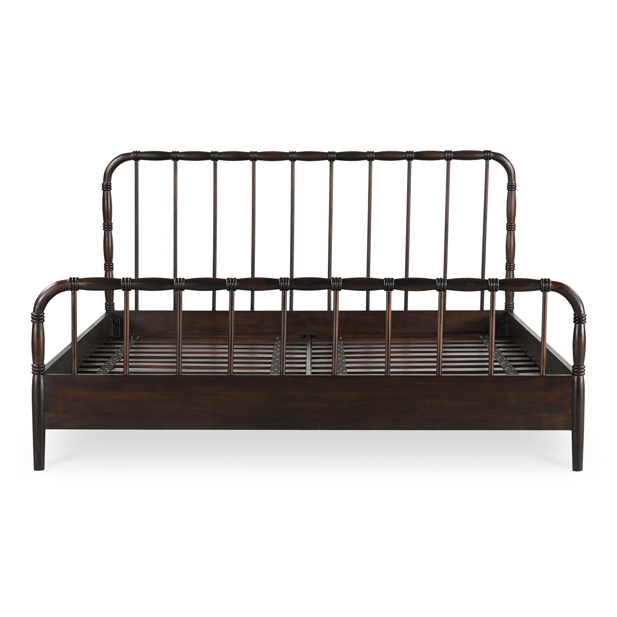 Vivian Queen Bed Dark Brown