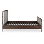Vivian Queen Bed Dark Brown