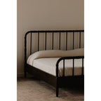 Vivian King Bed Dark Brownn