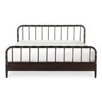 Vivian King Bed Dark Brownn