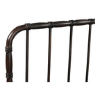 Vivian King Bed Dark Brownn