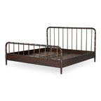 Vivian King Bed Dark Brownn