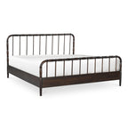 Vivian King Bed Dark Brownn