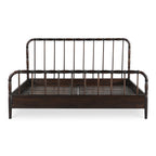 Vivian King Bed Dark Brownn