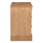 Tade 3 Drawer Nighstand Honey Pine