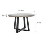 Vault Dining Table White