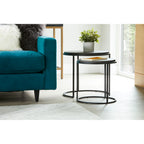 Roost Nesting Tables Black Set Of 2