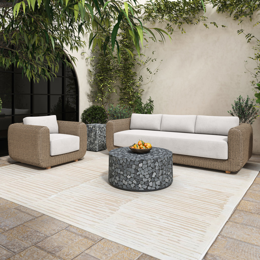 Kiri Outdoor Coffee Table Black