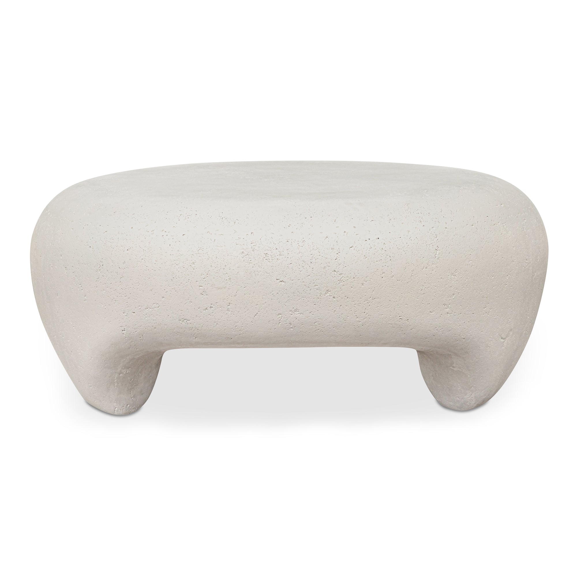 Ines Outdoor Coffee Table White
