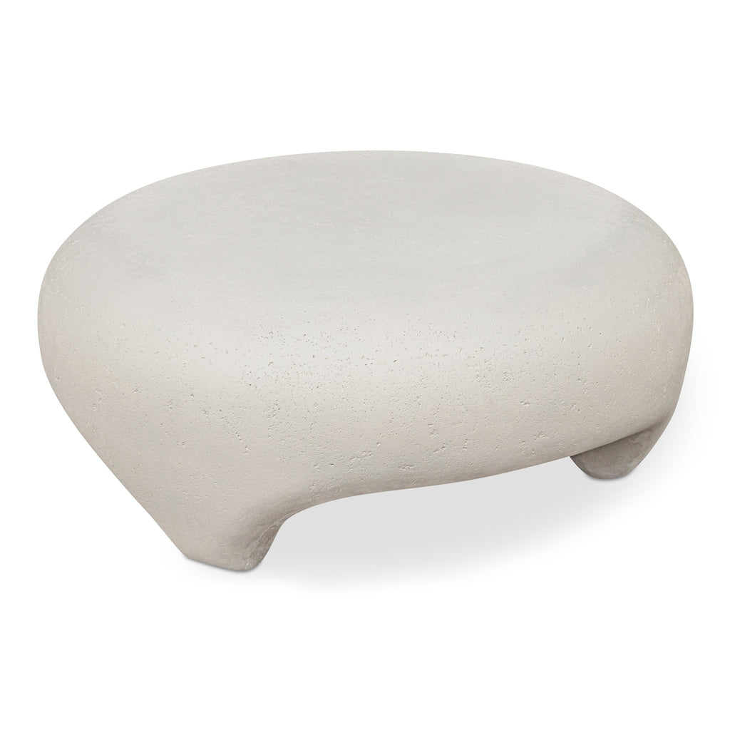 Ines Outdoor Coffee Table White
