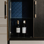 Mako Bar Cabinet Black
