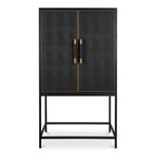 Mako Bar Cabinet Black