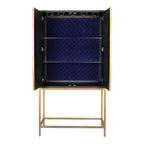 Mako Bar Cabinet Grey