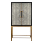 Mako Bar Cabinet Grey