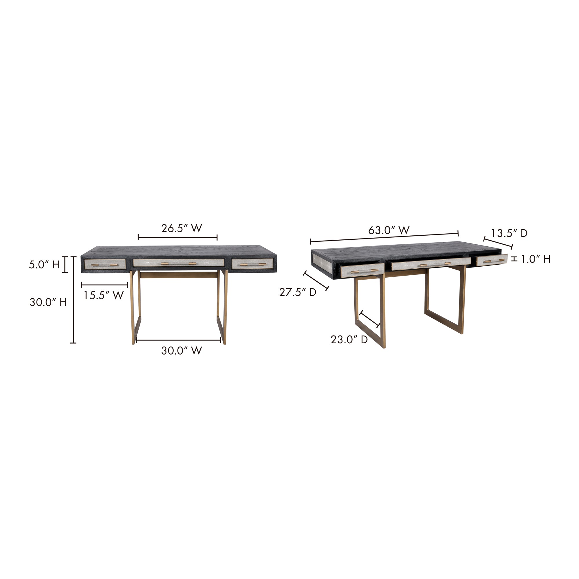 Mako Desk Grey